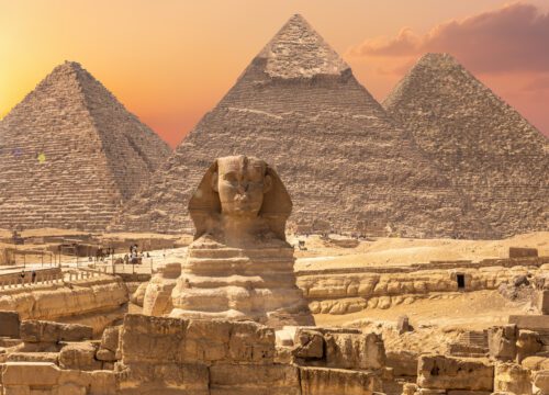 Pyramids of Giza, Egypt